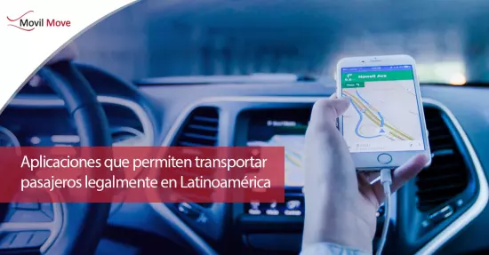 Aplicaciones que permiten transportar pasajeros legalmente en Latinoamérica