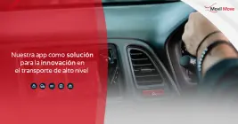 Nuestra aplicación revoluciona el transporte con innovación