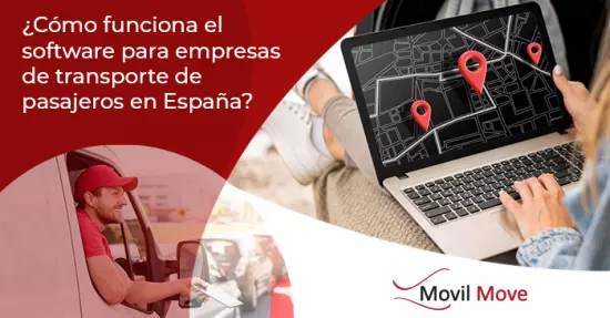 Funcionamiento del software para transporte de pasajeros en España